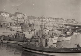 La Turballe * Le Port * Bateaux De Pêche * RARE Photo Originale Archive F. CHAPEAU éditeur Photographe !!! - La Turballe