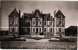 79 . ENVIRONS DE CERIZAY .. MONTRAVERS . CHATEAU DU DEFFEND ET SON PARC .1960 .  (Trait Blanc  Pas Sur L'original ) - Cerizay