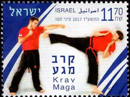 Israel  2017. Krav Maga Martial Art. MNH - Unused Stamps (without Tabs)
