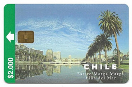 Chile CTC $2.000 Used Chip Phone Card, No Value # Chilectc-8a - Cile