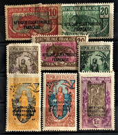 CONGO FRANCAIS 1926/28 - MLH/canceled - YT 93-99A - Complete Set! - Used Stamps