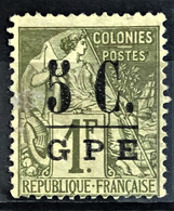 GUADELOUPE 1890/91 - MLH - YT 11 - 5c - Unused Stamps