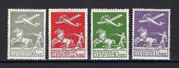 ⭐ Danemark - Poste Aérienne - YT N° 1 à 4 *  - Neuf Avec Charnière - 1925 / 1930 ⭐ - Luftpost