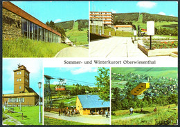 E1951 - TOP Oberwiesenthal Seilbahn Drahtseilbahn Fichtelberg - VEB Bild Und Heimat Reichenbach - Oberwiesenthal