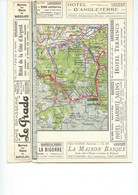Route Des PYRENEES, De BIARRITZ à LUCHON. - Roadmaps