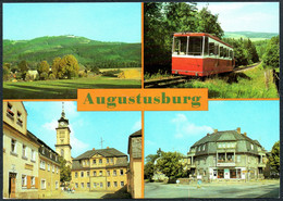 E1968 - TOP Augustusburg Drahtseilbahn Seilbahn - Bild Und Heimat Reichenbach - Augustusburg