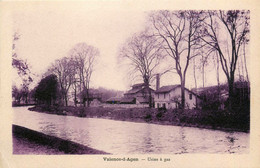 Valence D'agen * Usine à Gaz * Industrie Cheminée - Valence