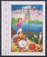 2679 /  WALT DISNEY  Saint Vincent   1993 ( BEAUTY And The BEAST ) - Disney