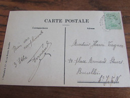 1918-19 : Carte Vue De Virton Oblitérée De FORTUNE Par Le CACHET ELECTORAL De MEIX-DEVANT-VIRTON - Fortune Cancels (1919)