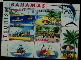 BAHAMAS 1969 TOURISM MI No BLOCK 1 MNH VF!! - Bahamas (1973-...)