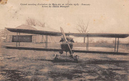 Thème  Aviation  Meeting  De Metz  Juin 1923. Avion De Chasse Nieuport    (voir Scan) - Reuniones