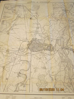 Carte Environs De Strasbourg - GUERRE FRANCO-ALLEMANDE De 1870-71 - Imprimeur E.S. MITTLER Et Fils - C/1875's - Landkarten