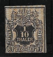 Allemagne Hanovre N°13 - Oblitéré - B/TB - Hanover