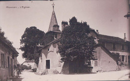 Allaman VD, Eglise Et Bureau De Poste (27.1.1927) - Allaman