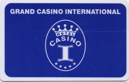 Bulgarie : Grand Casino International - Varna - Cartes De Casino