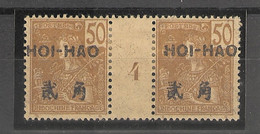 Indochine- Hoï-Hao _ 1 Millésimes (1904 ) Surchargé 2 Langues .  N°43 - Ungebraucht