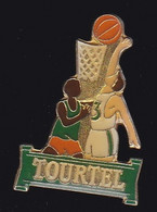 67242-Pin's.Basketball. Bière Tourtel. - Basketball