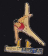 67248-Pin's.Gymnastique.Brest.1990.France Telecom - Gymnastique