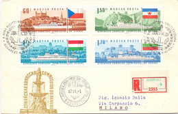 MAGYAR POSTA FDC COMMISION DU DANUBE   1967   (OTT200146) - Autres & Non Classés