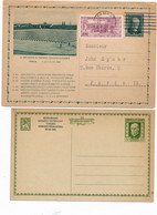 Tschechoslowakei Tchecoslovaquie Tchecoslovakia 2 CARTES ENTIERS POSTAUX - Sonstige & Ohne Zuordnung