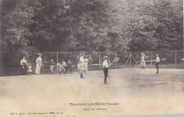 Vosges - Martigny-les-Bains - Jeux De Tennis - Other & Unclassified
