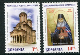 ROMANIA 2013 Tercentenary Of All Saints Monastery MNH / **. Michel 6730-31 - Nuevos