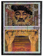 Ukraine 1999 . Film Director S.Parajanov-75. 1v: 40k + Label . Michel # 295 (oo) - Ukraine