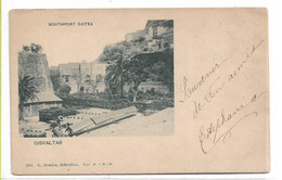 Gibraltar - C/1900's POSTCARD SOUTHPORT GATES Circulated In PORTUGAL - Gibilterra