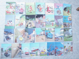 Spirou  Trésors Du Journal Spirou Lot De 29 Cartes Postales Franquin - Spirou Et Fantasio