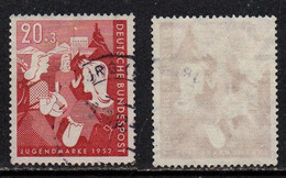 ALLEMAGNE - RFA - BRD / 1952  # 40 - Mi # 154 OBLITERE / COTE Yvert 30.00 EUROS  (ref T2013) - Andere & Zonder Classificatie