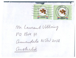 (R 17) Letter Posted From Netherlands To Australia (car) - Cartas