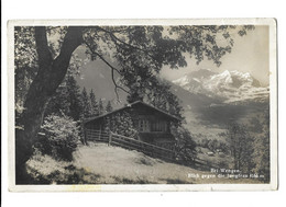 Delcampe - Bei Wengen, Blick Gegen Die Jungfrau (6276) - Wengen