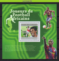 Nep153b SPORT VOETBAL SOCCER AFRICAN FOOTBALL EMMANUEL ADEBAYOR SAMUEL ETO'O FUSSBALL  COMORES 2010 PF/MNH # - Coupe D'Afrique Des Nations