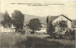 FRESSE-sur-MOSELLE - Entrée Des établissements Paul ANCEL, SEITZ Et Fils - Fresse Sur Moselle