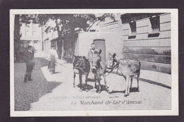 CPA Paris Métier Laas Et Pécaud Le Marchand De Lait D'anesse âne Non Circulé - Artesanos De Páris