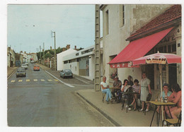 85 - TALMONT - LA POSTE - LE "CAFÉ DU RENDEZ-VOUS" - CLIENTS EN TERRASSE - 1974 - Talmont Saint Hilaire