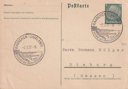 ALLEMAGNE 1937  ENTIER POSTAL/GANZSACHE/POSTAL STATIONARY CARTE DE RAUSCHEN - Cartas