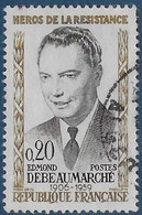 Yv 1248 - 1960 - Héros De La Résistance - Edmond Debeaumarché - Sonstige & Ohne Zuordnung