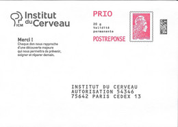 PAP : Institut Du Cerveau. (Voir Commentaires) - Listos A Ser Enviados: Respuesta