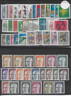 BRD - ANNEE COMPLETE 1970 ** MNH - YVERT N°475/521 - COTE = 59.2 EUR - Jahressammlungen