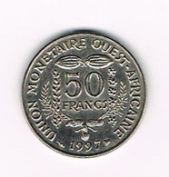 //  WEST AFRICAN STATES  50 FRANCS  1997 - Centrafricaine (République)