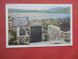 Ethan Allen Gate  Fort Ticonderoga  - New York  Ref 4417 - Albany