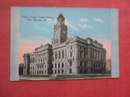 Polk County Court House  Iowa > Des Moines     Ref 4417 - Des Moines