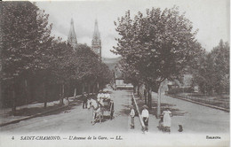 St Chamond - L'avenue De La Gare - Saint Chamond