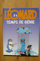 Léonard - Tome 24 - Temps De Génie - Réd 2003 Pour La Collections : Les Indispensables De La BD - Léonard