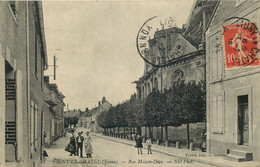 YONNE  LIGNY LE CHATEL  Rue Maison Dieu - Ligny Le Chatel