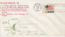 N°622 N -lettre Mariner 5- - Noord-Amerika
