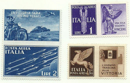 1942 - Italia Regno - PG 13/15 Propaganda Non Emessa   M161 - War Propaganda