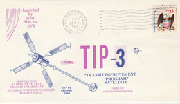 N°632 N -lettre Tip -3 -transit Improvement Program Satellite- - North  America