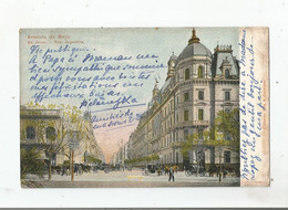 BUENOS AIRES AVENIDA DE MAYO REP ARGENTINA 1910 - Argentine